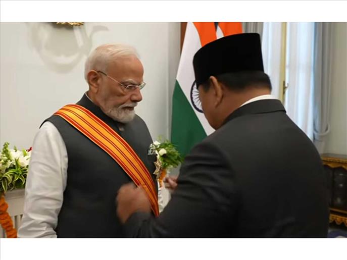 PM Modi conferred Indonesia's highest civilian honour, 'Bintang Adipurna'